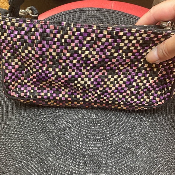 Purple, yellow and black, the sack wristlet - Picture 2 of 6